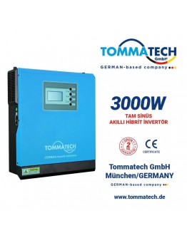 Tommatech New K Serisi 3 KVA 3000 W WATT 24V Akıllı Inverter